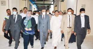 بدء تسكين الباعة الجائلين بالسوق الحضري الجديد بمدينة جهينة