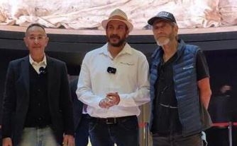 متحف الحضارة يستقبل منتج السينما الأمريكي ماريو قصار والرحالة حجاجوفيتش