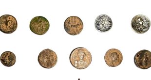 ضبط 10 عملات معدنية يونانية رومانية وبيزنطية بمطار القاهرة الدولي