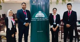 طلاب جامعة الأقصر يؤدون نموذج محاكاة لدور لجنة الآثار بمجلس النواب