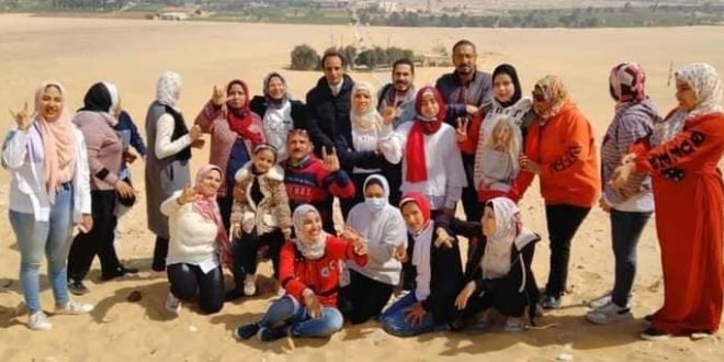 تنشيط سياحة أسيوط تنظم رحلة لطالبات الأمل للصم والبكم لمنطقة مير الآثرية