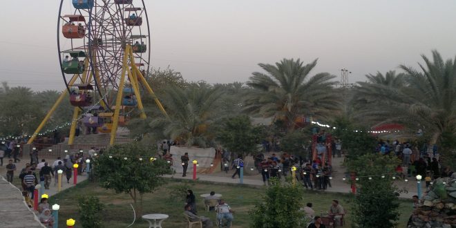 المواقع السياحية بديالى العراقية تفتح ابوابها امام المحتفلين بأعياد الربيع