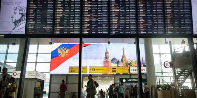 إغلاق 11 مطاراً فى روسيا