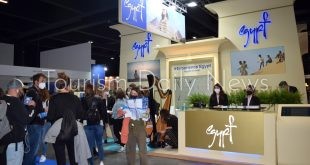 الجناح المصري في معرض ميلانو السياحي الدولي بإيطاليا ملتقى لمنظمي الرحلات