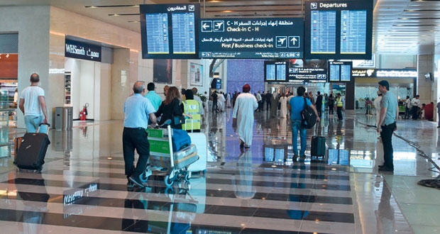 مطار صلالة يحقق نموًا في أعداد المسافرين القادمين خلال الربع الأول