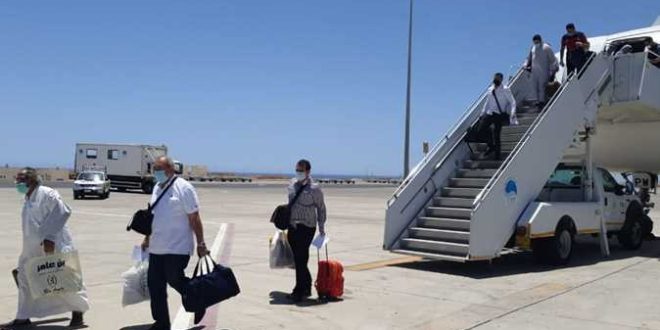 11 رحلة طيران تصل مطار مرسى علم .. اليوم