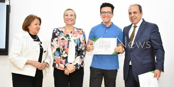 وزيرة البيئة تشارك فى ندوة بالجامعة البريطانية حول مواجهة تغير المناخ
