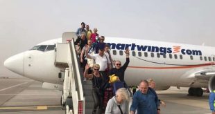 مطار مرسي علم يستقبل 102 رحلة طيران اغلبها قادمة من 10 دول أوروبية