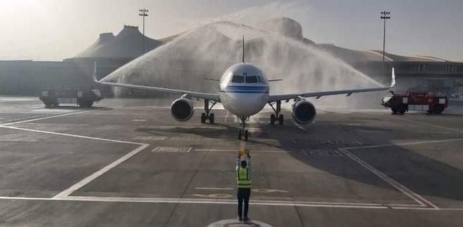 مطار شرم الشيخ الدولي يستقبل أولى رحلات الخطوط الجويةالكويتية