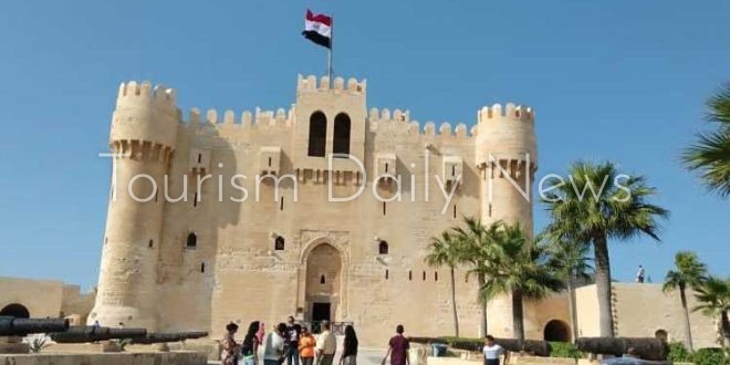 قلعة قايتباي الوجهة الاولى للزائرين المصريين والعرب والأجانب بالوجه البحري