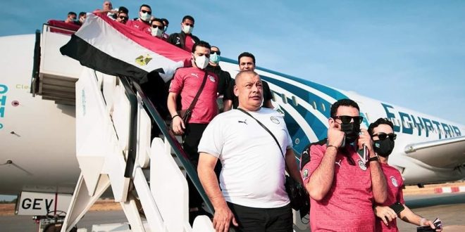 مصر للطيران تسير رحلة خاصة لنقل المنتخب الوطني الي مالاوي