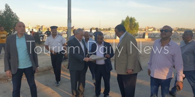 الأقصر تبدأ تنفيذ أكبر مشروع لإنشاء كورنيش بمدينة القرنة بالبر الغربي