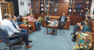 مصر للطيران للخدمات الأرضية تستقبل وفدا من طيران الإمارات