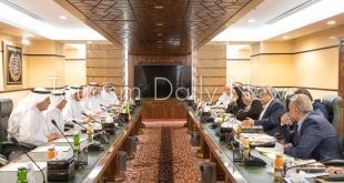 سامية سامي رئيس اللجنة العليا للعمرة والحج تجتمع مع مسئولي شركة مطوفي حجاج الدول العربية لتنسيق الخدمات المقدمة لحجاج السياحة