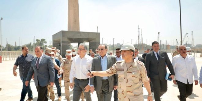 المتحف المصري الكبير يبدأ تحضيرات الافتتاح من ميدان المسلة والمدخل الرئيسي