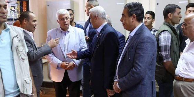 وزير التعليم العالي يتفقد جامعة الدلتا التكنولوجية بقويسنا