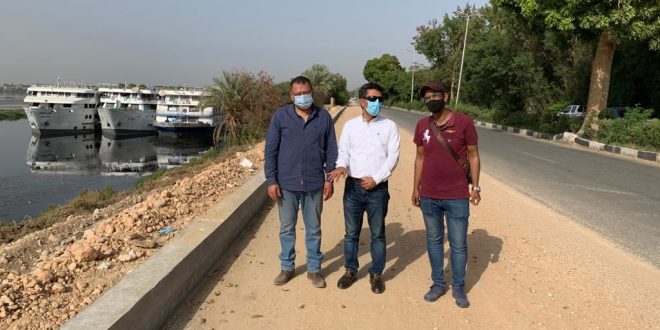 الأقصر : استمرار العمل لتهيئة وتطوير المسارات السياحية والمرورية