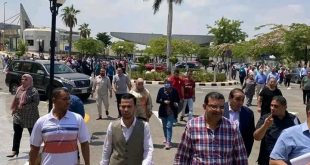 الطيران المدني تجرى تجربة طوارئ "افتراضية" لإخلاء مبني الوزارة