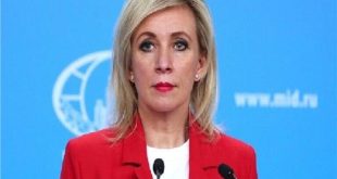 المتحدثة باسم الخارجية الروسية ماريا زاخاروفا