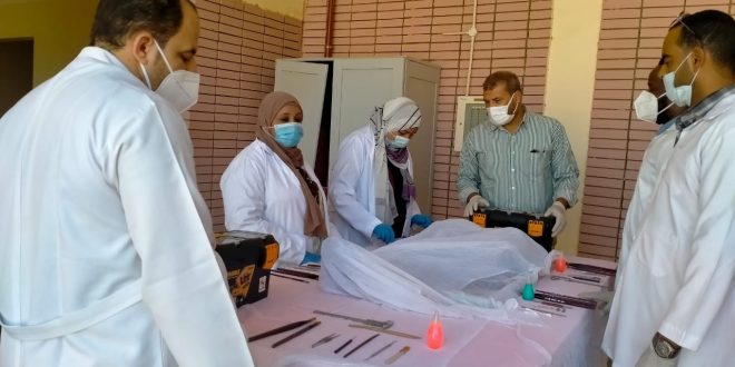 السياحة تقيم اول تدريب عملي عن ترميم المومياوات لطلاب الجامعات