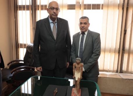 مصر تسترد تمثالين أثريين من بلجيكا بعد خروجهما بصورة غير مشروعة