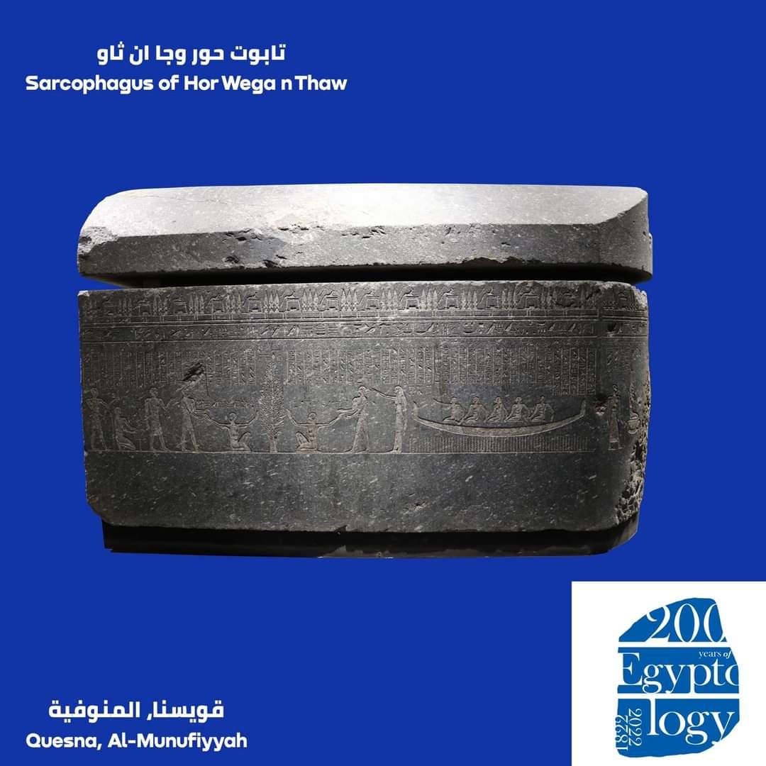 تابوت حور ويجا إن ثو .. تعاويذ لحماية المتوفى وصور للمعبودات