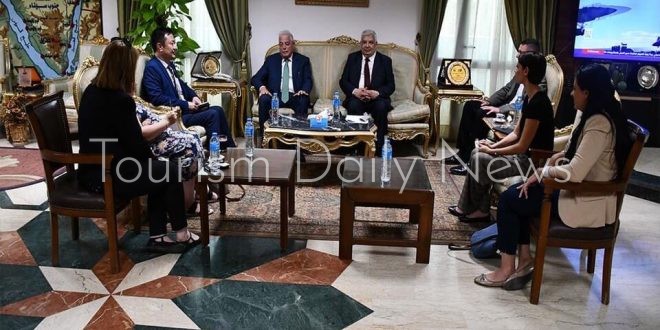 فودة يستقبل وفد سفارة أستراليا لبحث استضافة وفودهم بمؤتمر المناخ COP 27
