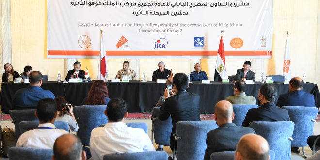 بدء المرحلة الثانية من مشروع إعادة تركيب مركب خوفو الثانية بالمتحف الكبير