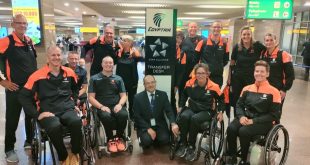 مصرللطيران الناقل الرسمى لفريق NL للكراسي المتحركة لكرة اليد