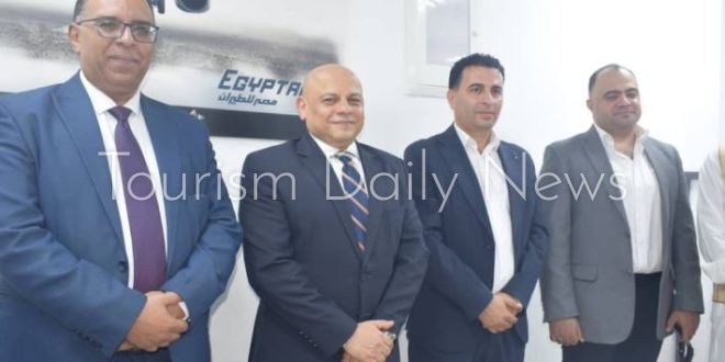 بعد 8 سنوات من الإغلاق .. مصر للطيران تفتتح مكتبها بالعاصمة الليبية طرابلس