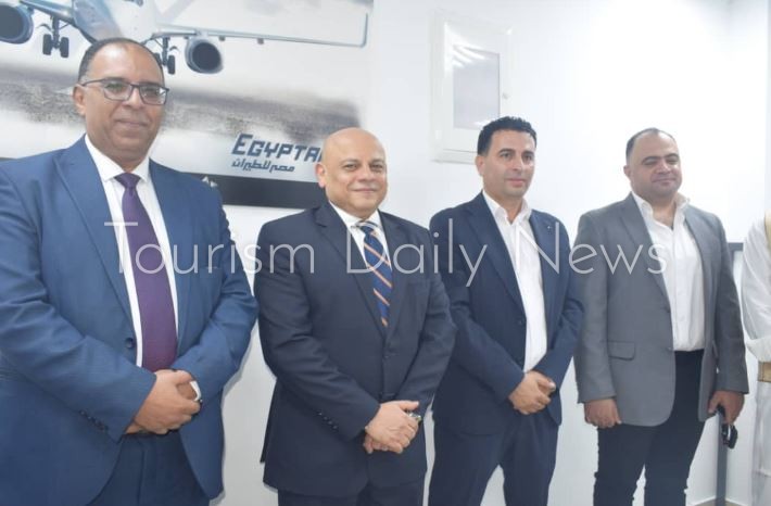 بعد 8 سنوات من الإغلاق .. مصر للطيران تفتتح مكتبها بالعاصمة الليبية طرابلس