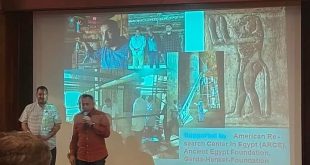 محاضرة علمية بمتحف التحنيط حول أعمال ترميم معبد إسنا