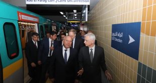 بدء التشغيل التجريبي للخط الثالث للمترو من محطة العتبة للكيت كات بالركاب