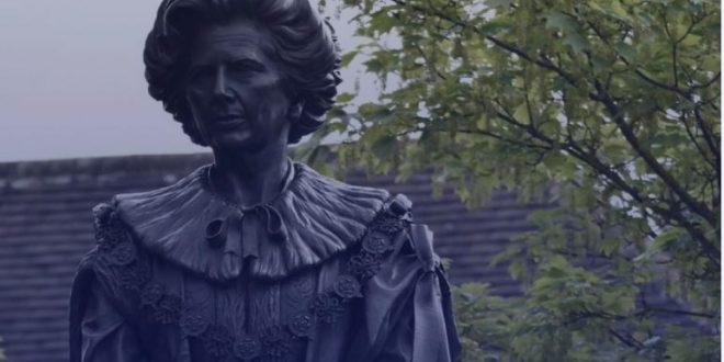 تمثال ثاتشر رئيسة وزراء بريطانيا السابقة يتعرض للتخريب للمرة الثالثة