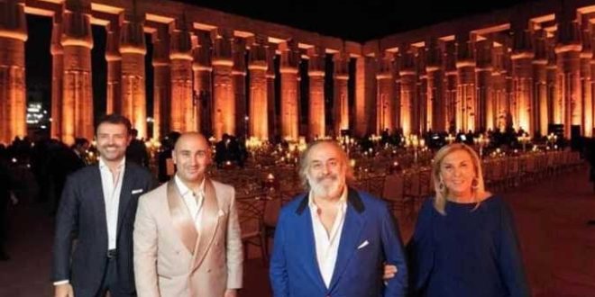 التفاصيل الكاملة لحفل ستيفانو ريتشي وأثرياء العالم بالأقصر