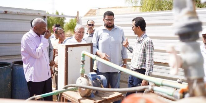 نموذج للقرية الخضراء .. وفد وزارة التخطيط يختتم زيارته لـ "فارس" بأسوان