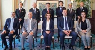 وزيرة السياحة المغربية تدشين حديقة بمنتزه جيفو العالمي للزهور باليابان