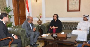 وزير قطاع الأعمال يبحث مع سفيرة الإمارات زيادة الاستثمارات وتعاون اقتصادي