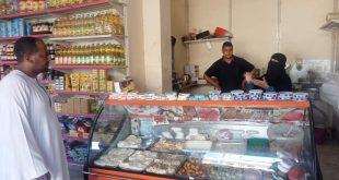 حملة توعية بيئية ميدانية لمحلات منطقة موقف السرفيس بالغردقة