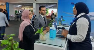إقبال كبير على جناح مصر للطيران في المنطقتين الخضراء والزرقاء بمؤتمر COP27