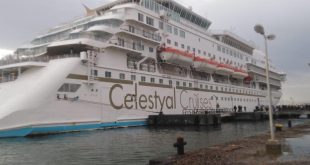 السفينة السياحية celestyal CRYSTAL تصل بورسعيد وعلى متنها 1066 سائحاً
