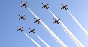 عرض الغردقة الجوى ينطلق بمشاركة النجوم الفضية وفريق الألعاب البريطانى