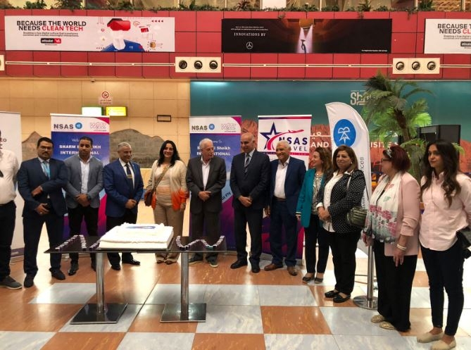 شلبى تشارك في مراسم تدشين أولى رحلات Wizz Air بين لوتن وشرم الشيخ