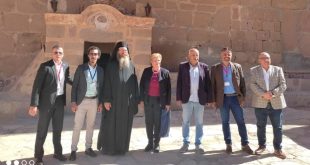 منطقة آثار سانت كاترين تستقبل السيدة الأولى لجمهورية قبرص