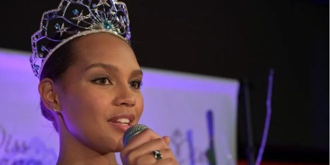 دافعت عن المصابات بالسرطان وتشجع الديوك .. إنديرا أمبيو ملكة جمال فرنسا