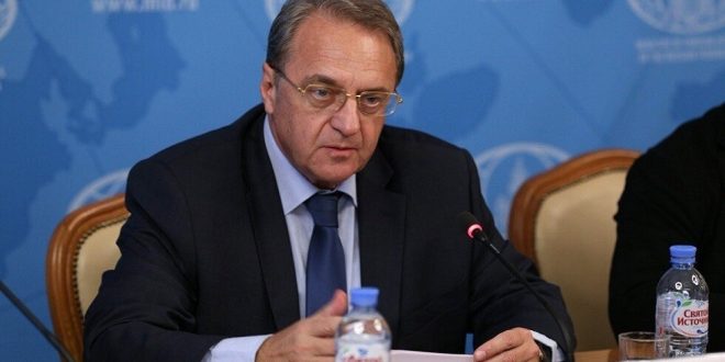 ميخائيل بوجدانوف المبعوث الخاص للرئيس الروسي إلى الشرق الأوسط وإفريقيا