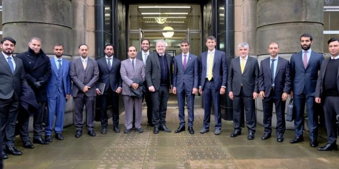 وفد إماراتي إلى اسكتلندا لمناقشة مشاريع الطاقة المتجددة والتكنولوجيا