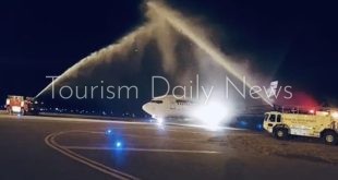 مطار طابا يستقبل أولي رحلات "smart wings” المجرية علي متنها 189 راكبا