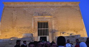 حضور ضعيف في احتفال الفيوم بتعامد الشمس على معبد قصر قارون