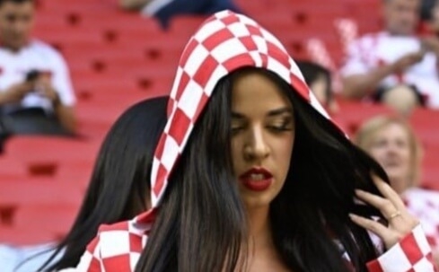 شعبية عارضة الأزياء وملكة جمال كرواتيا تتضاعف في كأس العالم